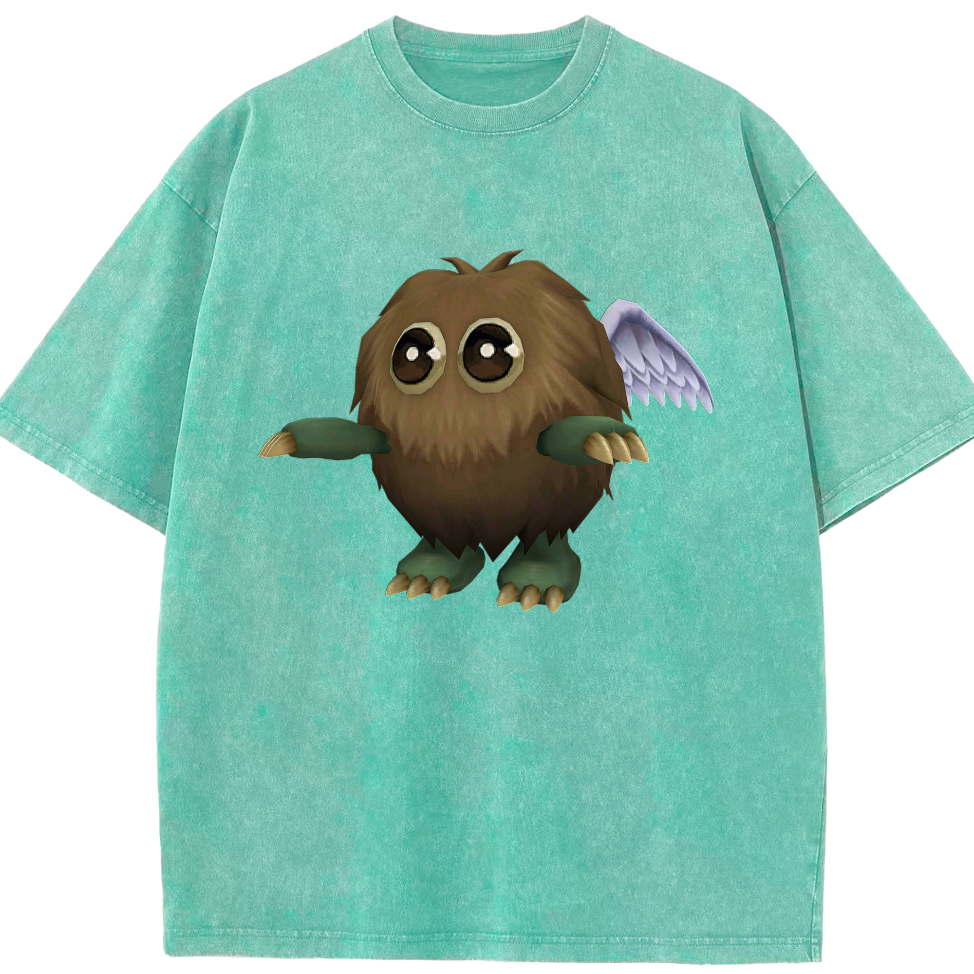 （画像用） 遊☆戯☆王 Yu-Gi-Oh! 綿100% ヴィンテージ風 半袖Tシャツ（フロントプリント）